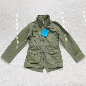 Columbia Girls' Riverfront Jacket, Light Army Green‎